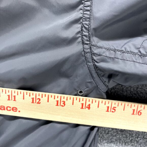 Appaman Jacket Kids 10 Gray thin light weight windbreaker lined pockets hooded - Picture 11 of 16